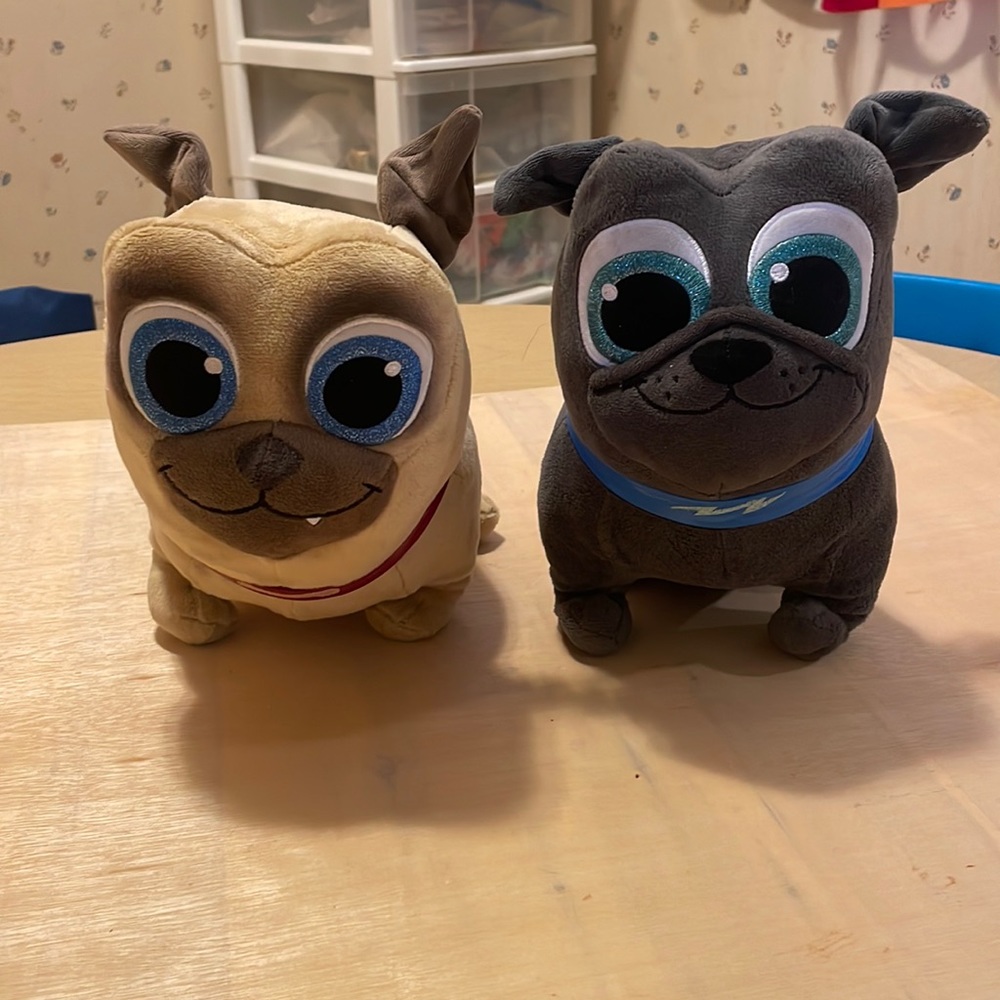 Paw patrol Bingo & Rolly stuffed animals
